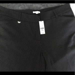 NY&C striped business pants for women. Brand new